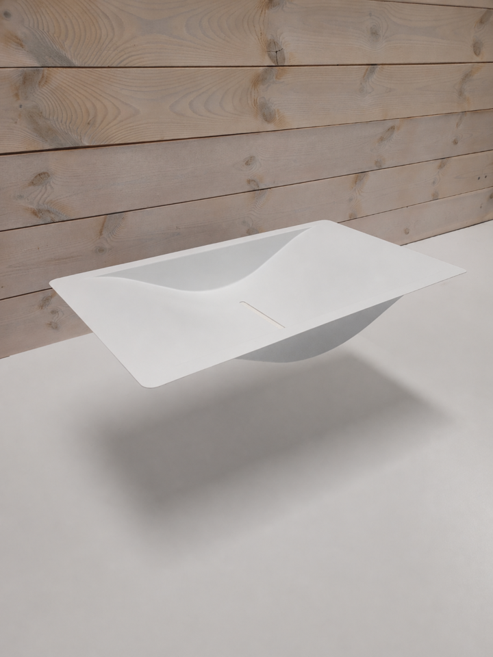 Vita Wave tvättställ i aluminium – Reginox (designklassiker)