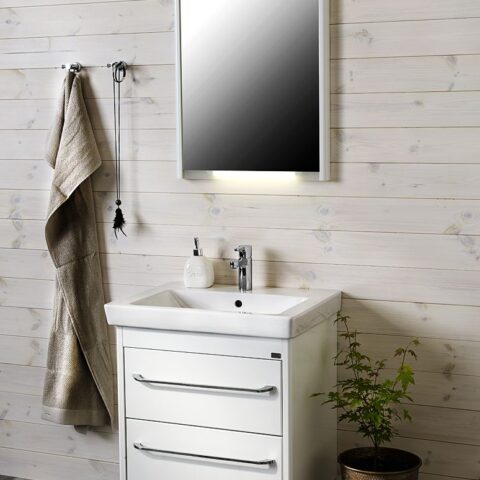 VILAN badrumsmöbel 80 cm – vit (DuoBad) - Bild 2