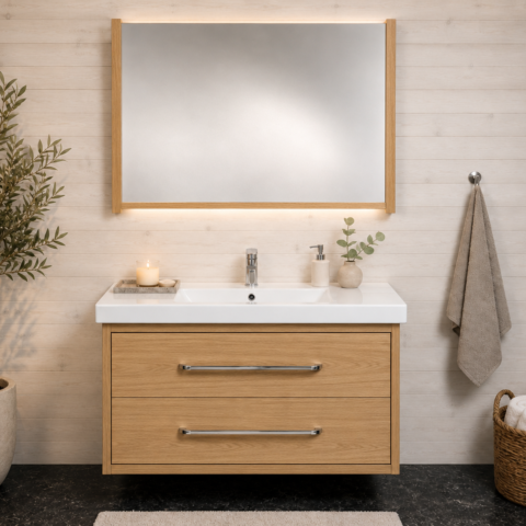 Möbelpaket Vilan 100cm – DuoBad & Villeroy & Boch